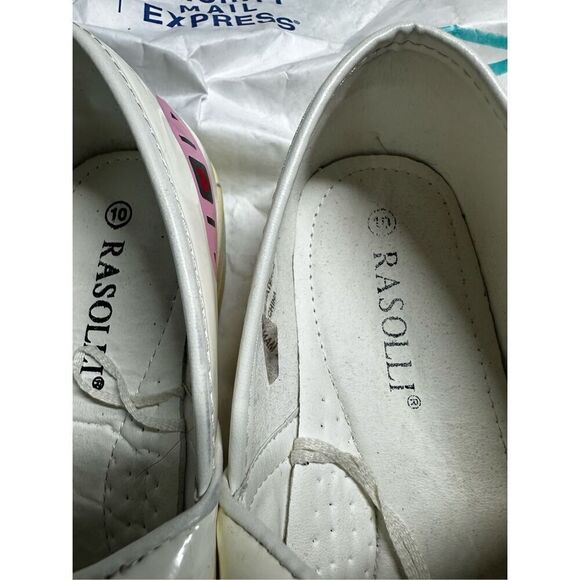 Rasolli Tara Nurse Graphics First Aid Kit Print Clogs Women's 10 Skid Resistant - Picture 12 of 13